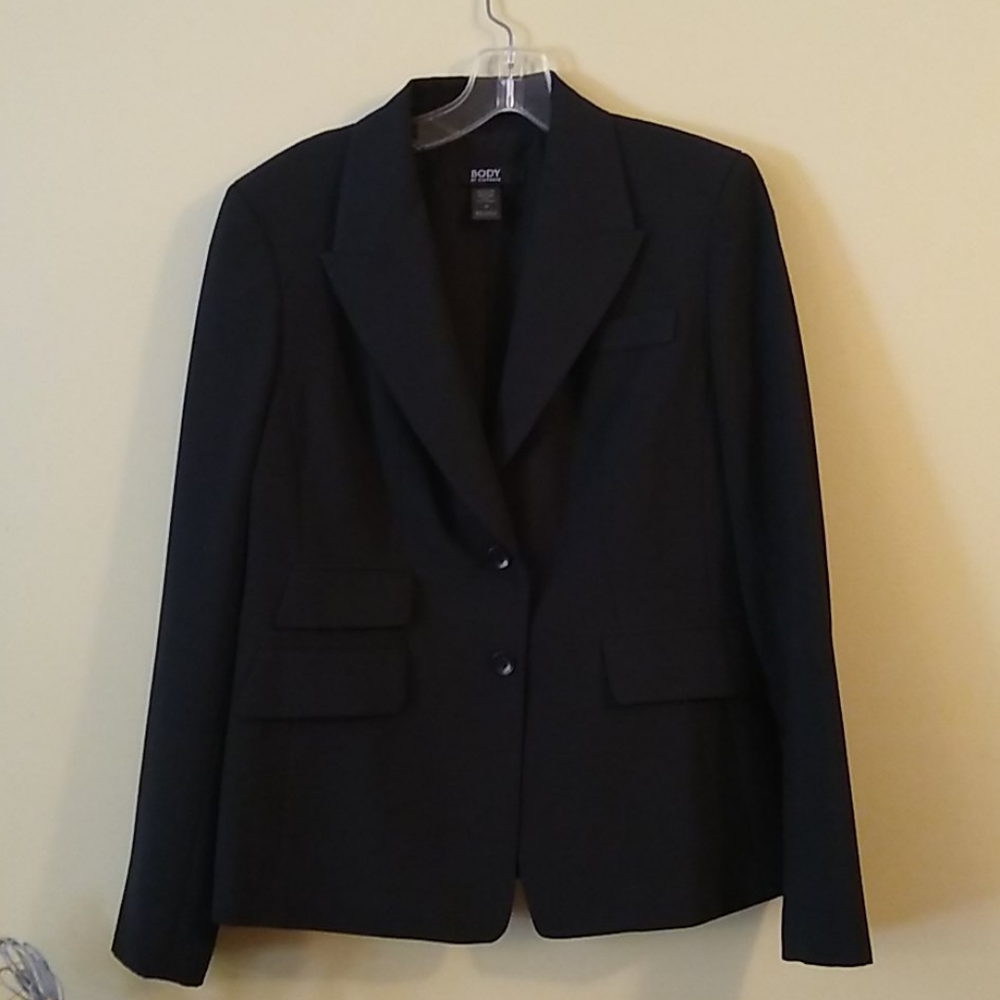 Black 2-button blazer